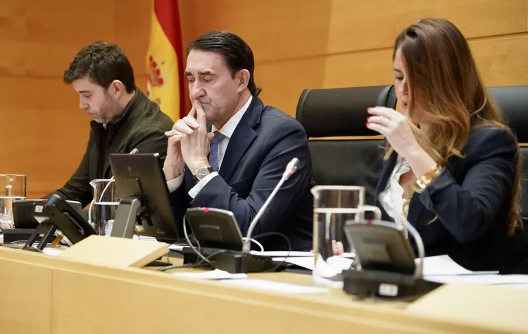 SUAREZ QUIÑONES COMPARECIENDO ANTE LA COMISION DE INVESTIGACIÓN SOBRE LA GESTION DE LOS INCENDIOS
