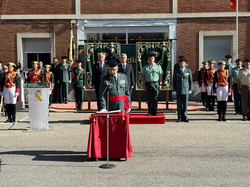Toma de posesión del nuevo jefe de la 12ª zona del Instituto Armado