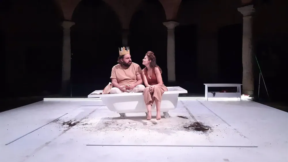 Representación de ‘La Verdad’ de la compañía Threer Teatro