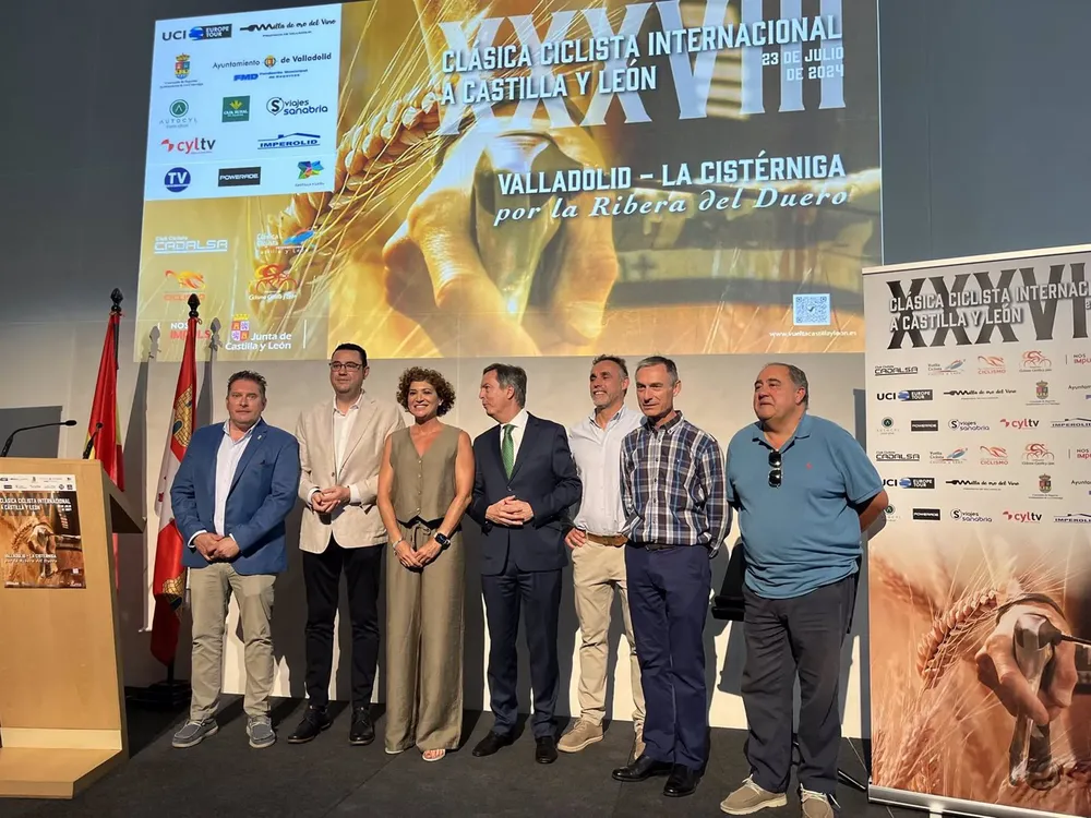 Presentación de la XXXVIII Clásica Ciclista Internacional a Castilla y León