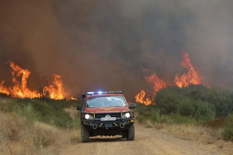 INCENDIO EN ABEJERA Y RIOFRIO DE ALISTE