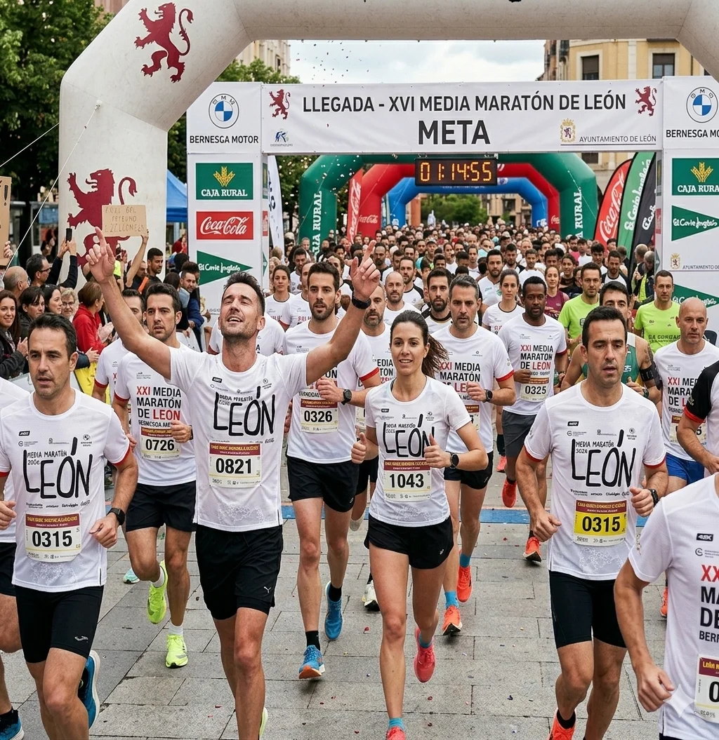 MEDIA MARATON DE LEON