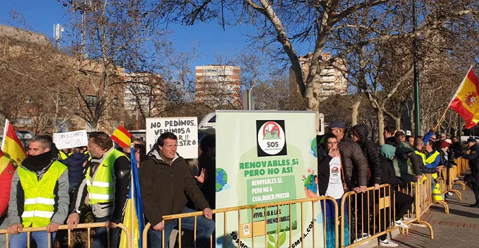PROTESTA EN VALLADOLID