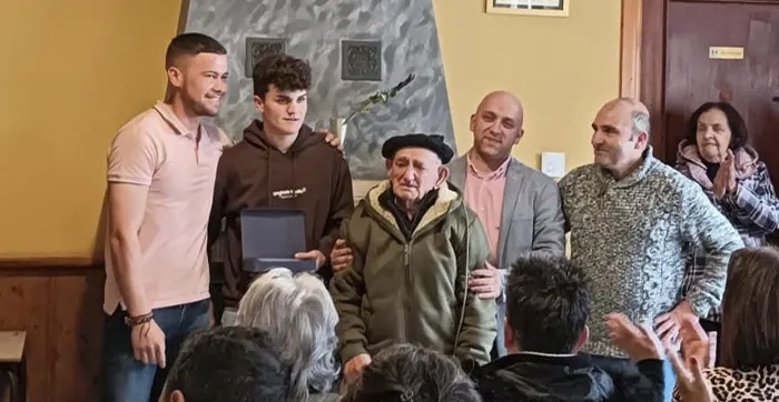 SERGIO LOPEZ MEDALLA AL MERITO DEPORTIVO DE BOÑAR