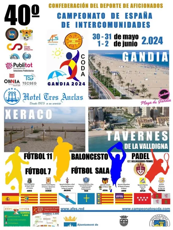 TORNEO INTERCOMUNIDADES EN GANDIA 2024