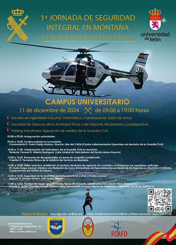 I Jornada de Seguridad Integral en Montaña. Memorial Héroes de la Polinosa