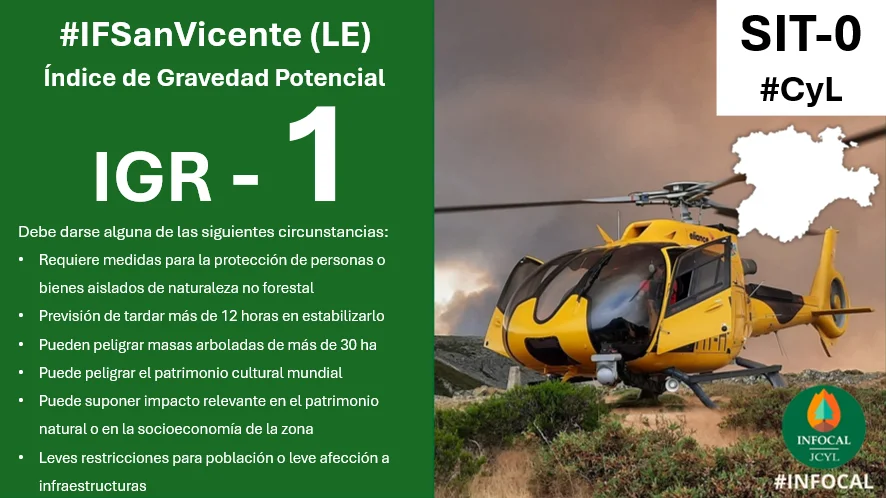 INCENDIO EN SAN VICENTE