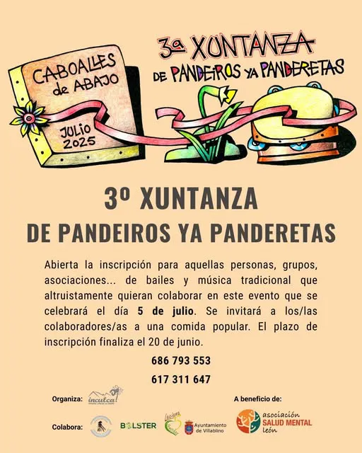 Xuntanza de Pandeiros ya panderetas