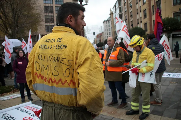 MANIFESTACION CONVOCADA EN LEON POR EL MOVIMIENTO RESPETO
