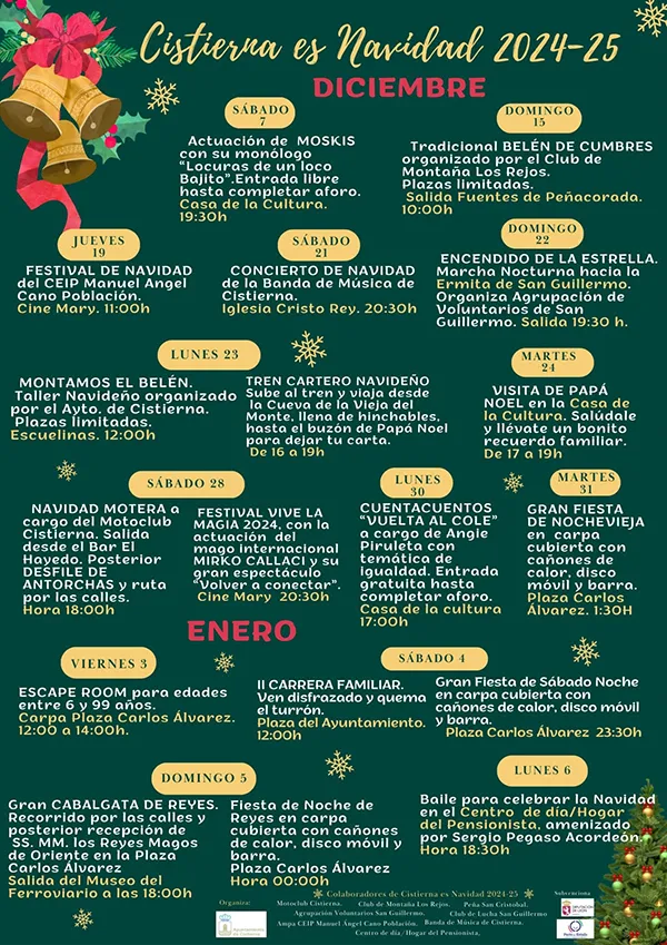 Programación Navidad Cistierna