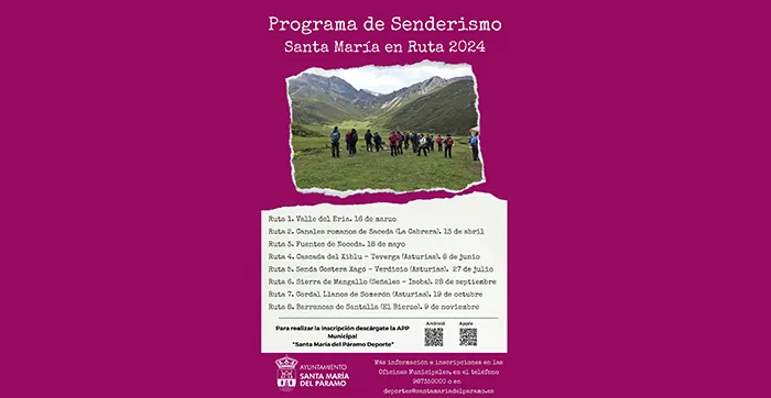 PROGRAMA DE SENDERISMO