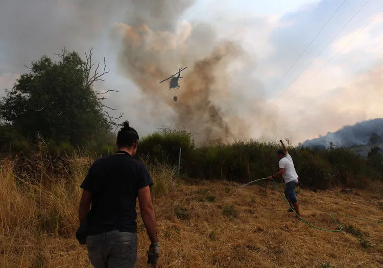 INCENDIO EN MOLINASECA